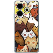 Чехол BoxFace Tecno POVA 6 Neo Sleepy Cats