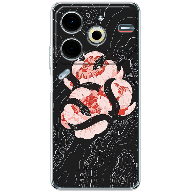 Чехол BoxFace Tecno POVA 6 Neo Snake Rose