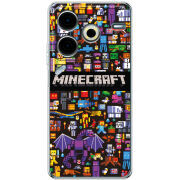 Чехол BoxFace Tecno POVA 6 Neo Minecraft Mobbery