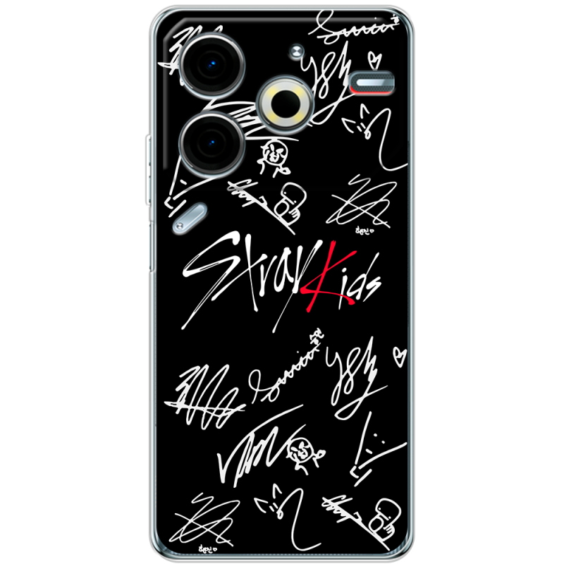 Чехол BoxFace Tecno POVA 6 Neo Stray Kids автограф