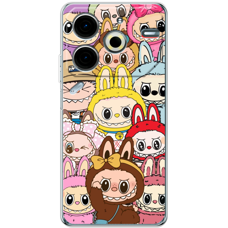 Чехол BoxFace Tecno POVA 6 Neo Labubu