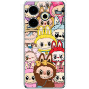 Чехол BoxFace Tecno POVA 6 Neo Labubu