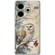 Чехол BoxFace Tecno POVA 6 Neo Christmas Owl