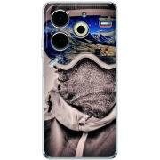 Чехол BoxFace Tecno POVA 6 Neo snowboarder