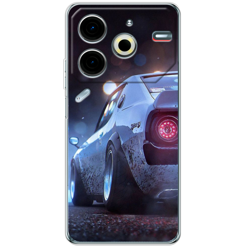 Чехол BoxFace Tecno POVA 6 Neo Silver Car