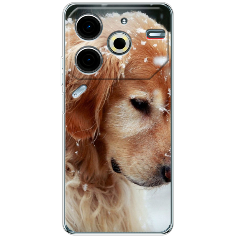 Чехол BoxFace Tecno POVA 6 Neo Golden Retriever