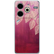 Чехол BoxFace Tecno POVA 6 Neo Gold Leaves