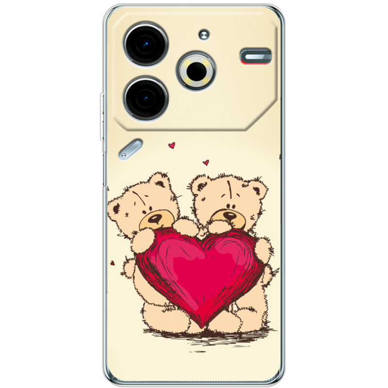 Чехол BoxFace Tecno POVA 6 Neo Teddy Bear Love