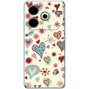 Чехол BoxFace Tecno POVA 6 Neo Be my Valentine