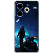 Чехол BoxFace Tecno POVA 6 Neo Motorcyclist