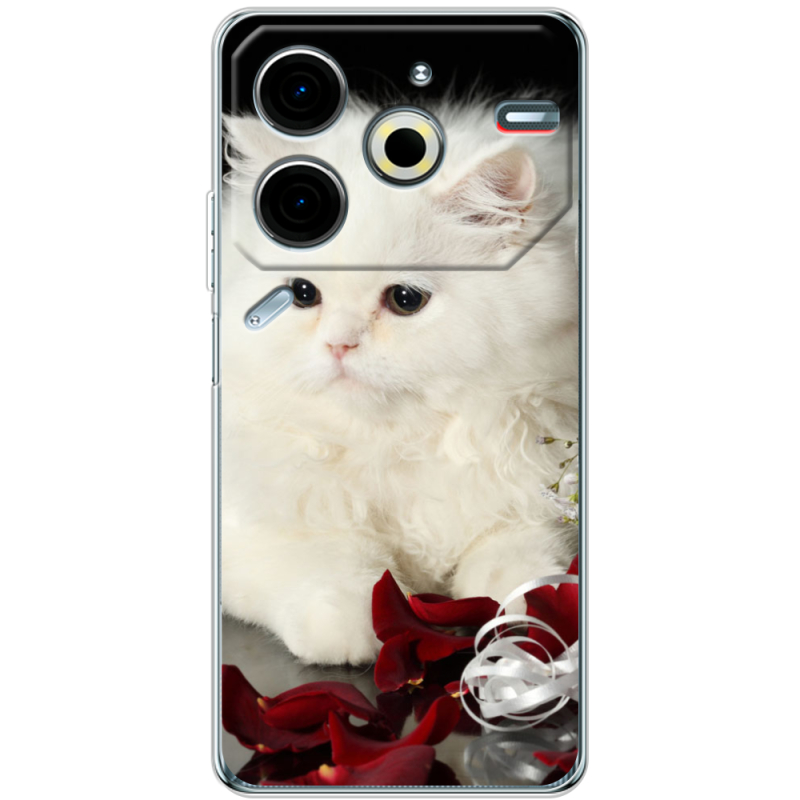 Чехол BoxFace Tecno POVA 6 Neo Fluffy Cat