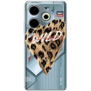 Прозрачный чехол BoxFace Tecno POVA 6 Neo Wild Love