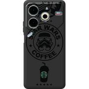 Черный чехол BoxFace Tecno POVA 6 Neo Dark Coffee