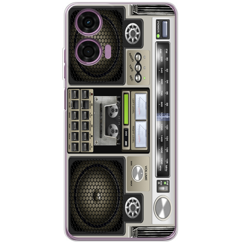 Чехол BoxFace Motorola E14 Old Boombox