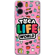 Чехол BoxFace Motorola E14 Toca Boca Life World