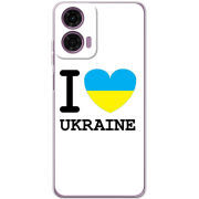 Чехол BoxFace Motorola E14 I love Ukraine