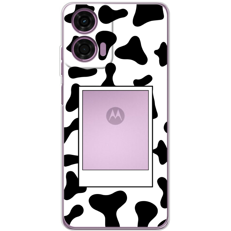 Прозрачный чехол BoxFace Motorola E14 Cow