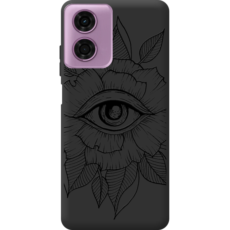 Черный чехол BoxFace Motorola E14 Eye