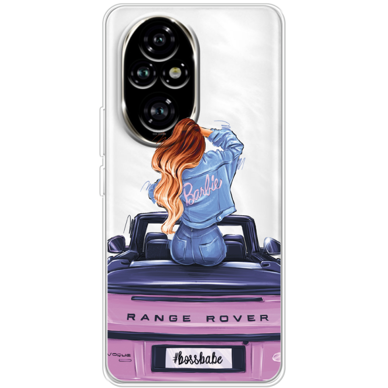 Прозорий чохол BoxFace Honor 200 Boss Babe