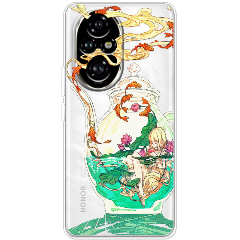 Прозорий чохол BoxFace Honor 200 Kettle