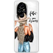 Прозорий чохол BoxFace Honor 200 Follow Your Dreams