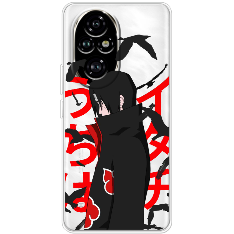 Прозорий чохол BoxFace Honor 200 Учиха Итачи