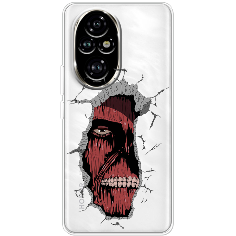Прозорий чохол BoxFace Honor 200 Нападение Титана