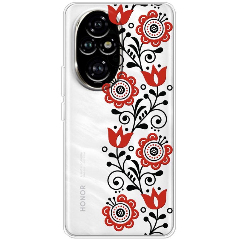 Прозорий чохол BoxFace Honor 200 Ethno Ornament