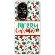 Прозорий чохол BoxFace Honor 200 Vintage Christmas Pattern