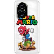 Прозорий чохол BoxFace Honor 200 Super Mario