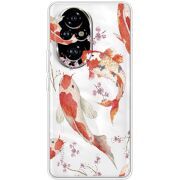 Прозорий чохол BoxFace Honor 200 Japanese Koi Fish