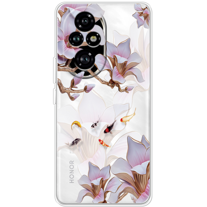 Прозорий чохол BoxFace Honor 200 Chinese Magnolia