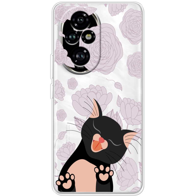 Прозорий чохол BoxFace Honor 200 Meow