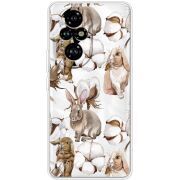 Прозорий чохол BoxFace Honor 200 Cotton and Rabbits