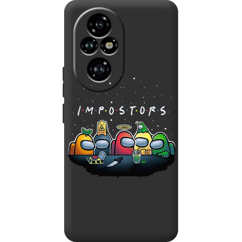 Чорний чохол BoxFace Honor 200 Among Us Impostors