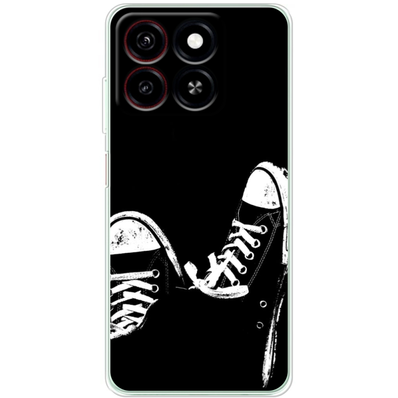 Чехол BoxFace ZTE Blade A35 Black Sneakers