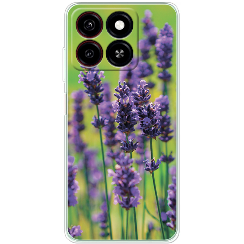 Чехол BoxFace ZTE Blade A35 Green Lavender