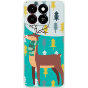 Чехол BoxFace ZTE Blade A35 Foresty Deer