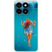 Чехол BoxFace ZTE Blade A35 Girl In The Sea