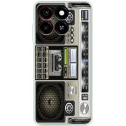 Чехол BoxFace ZTE Blade A35 Old Boombox