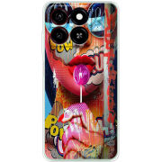 Чехол BoxFace ZTE Blade A35 Colorful Girl