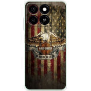 Чехол BoxFace ZTE Blade A35 Harley An American Legend