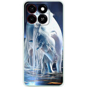 Чехол BoxFace ZTE Blade A35 White Horse