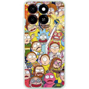 Чехол BoxFace ZTE Blade A35 Rick and Morty