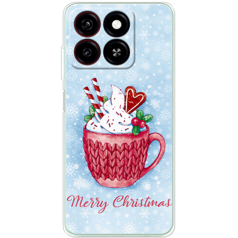 Чехол BoxFace ZTE Blade A35 Spicy Christmas Cocoa