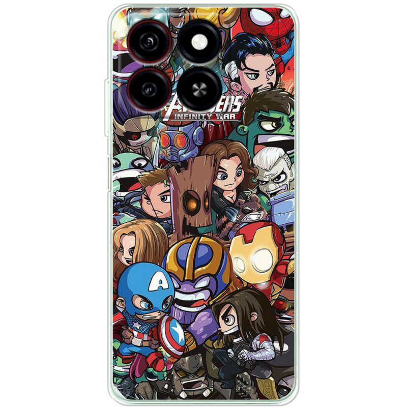 Чехол BoxFace ZTE Blade A35 Avengers Infinity War