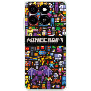 Чехол BoxFace ZTE Blade A35 Minecraft Mobbery