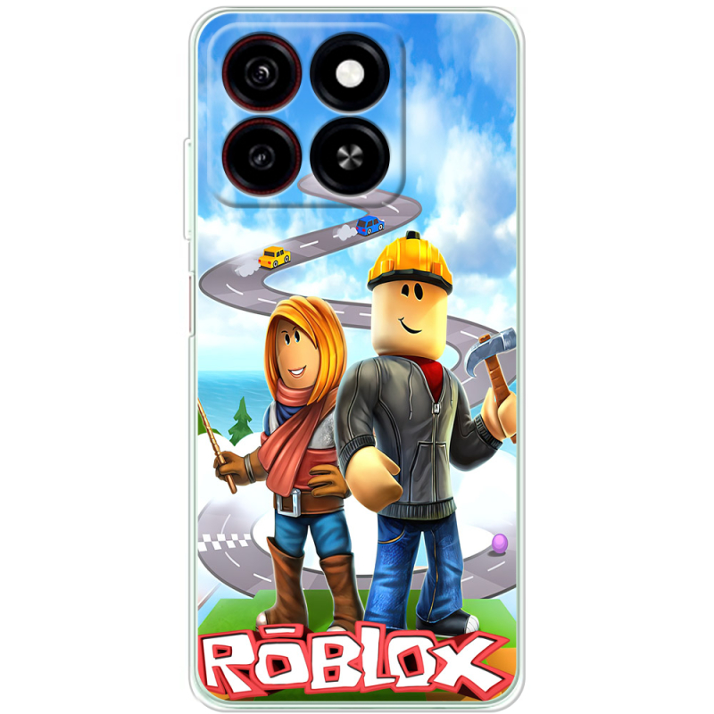 Чехол BoxFace ZTE Blade A35 Roblox Білдерман