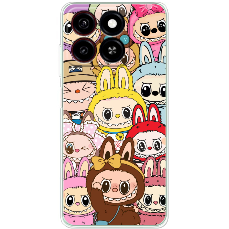 Чехол BoxFace ZTE Blade A35 Labubu