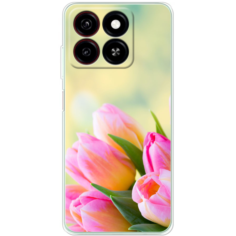 Чехол BoxFace ZTE Blade A35 Bouquet of Tulips